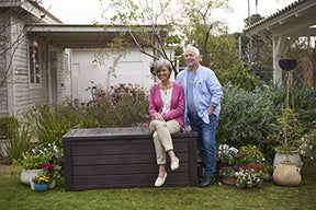 Estilorra Westwood 570L Outdoor 75% recycled Garden Furniture Storage Box